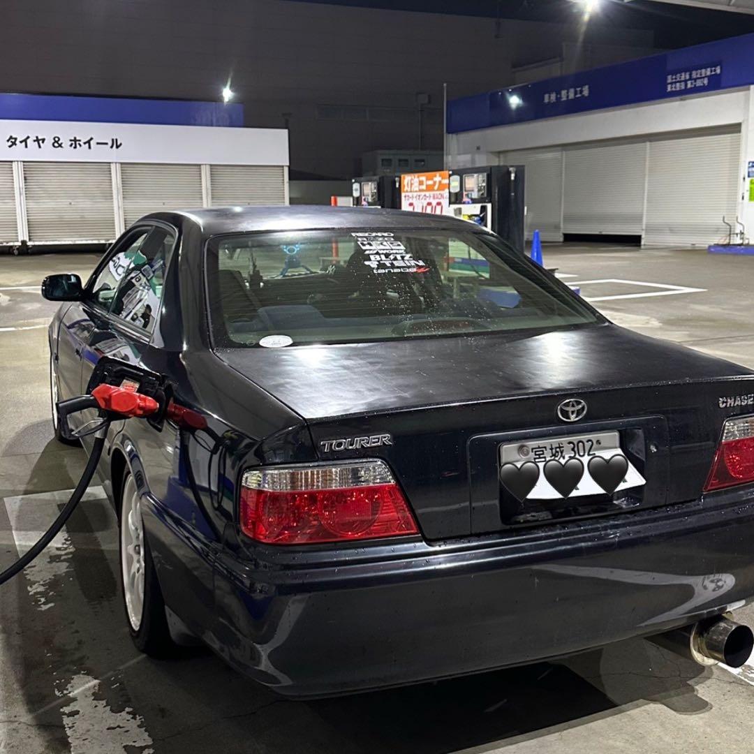 sus チェイサー GX100 リアマフラー 砲弾ストレート