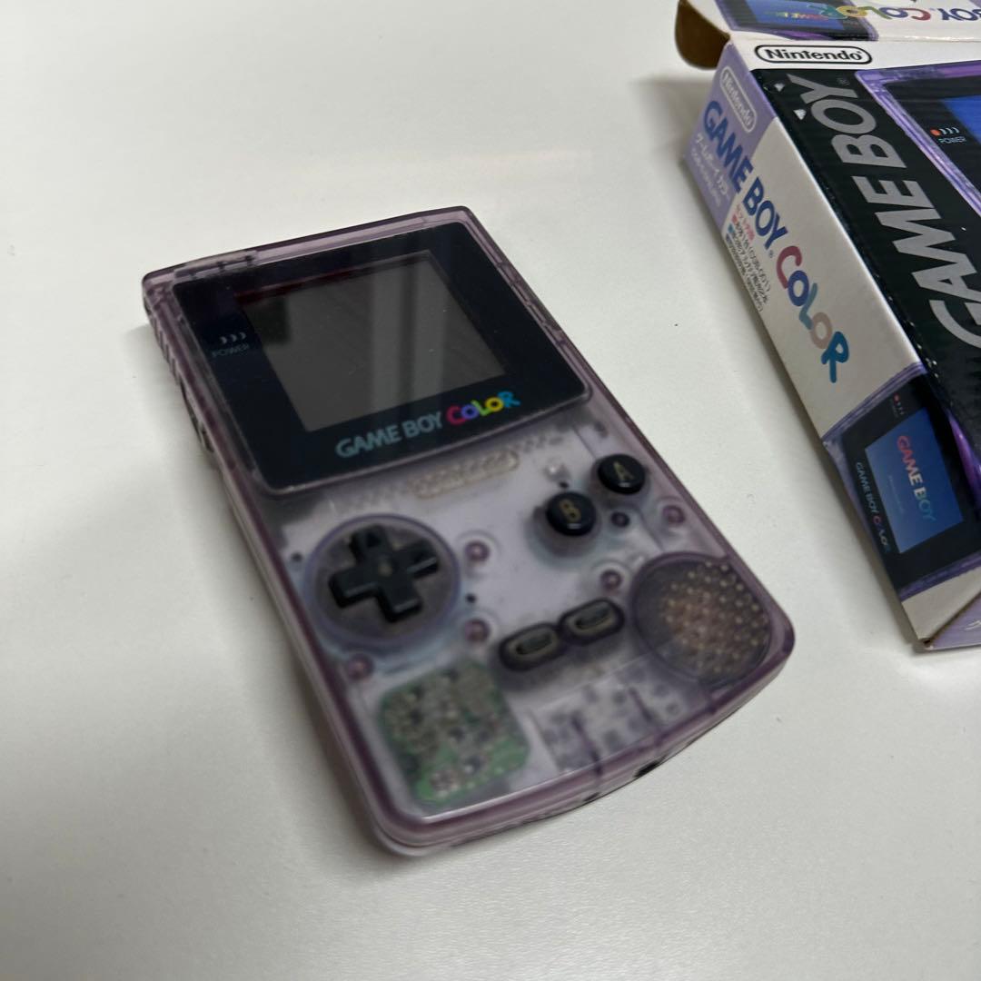 ゲームボーイカラー   クリアパープル