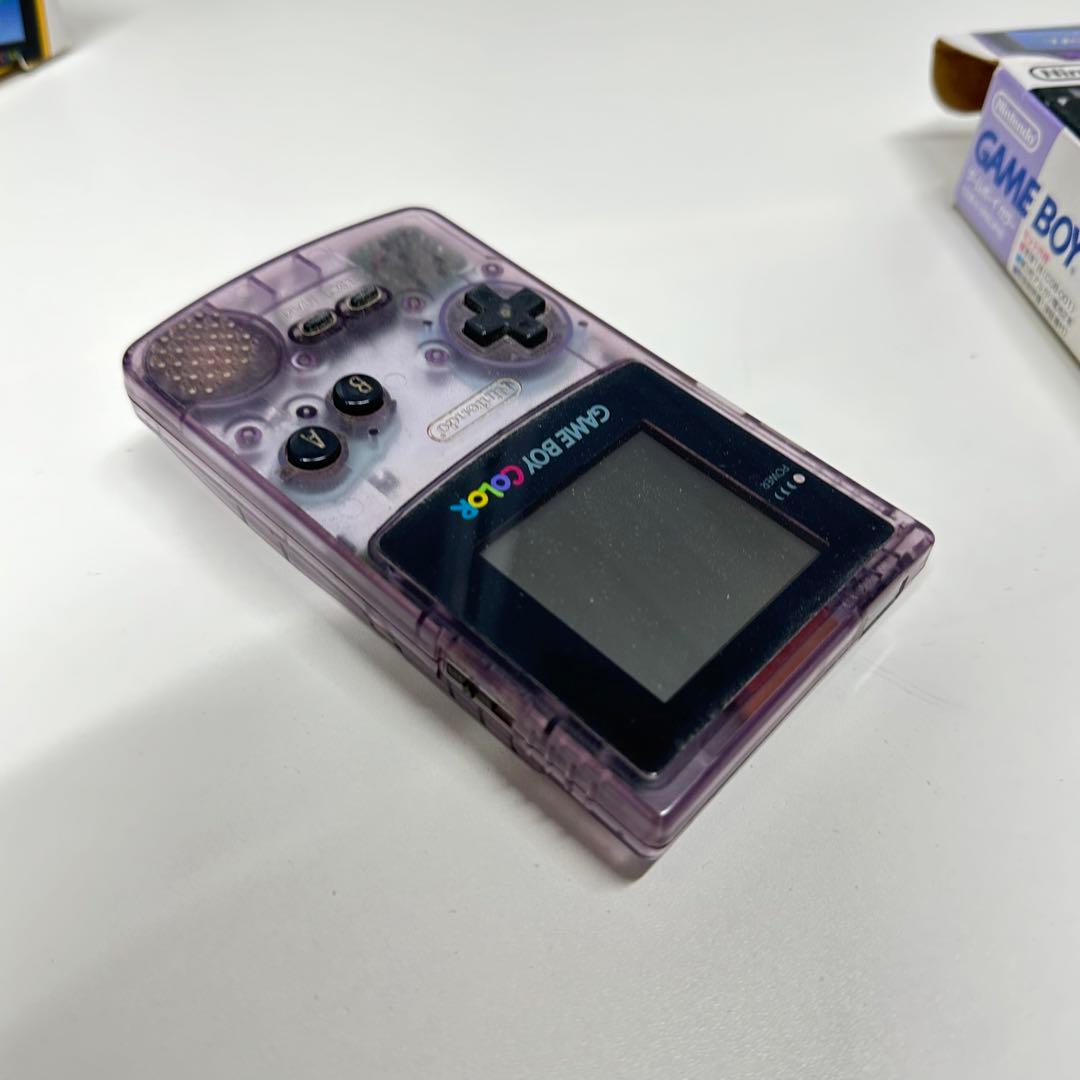 ゲームボーイカラー   クリアパープル