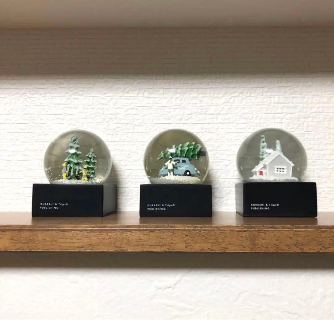 北欧暮らしの道具店　スノードーム　セット