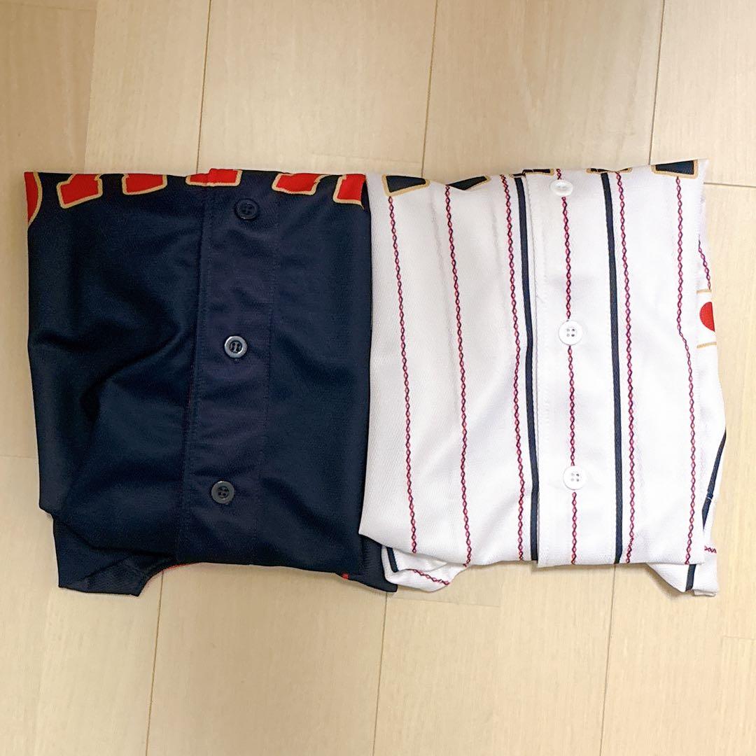 【新品未使用】 侍ジャパン ユニフォーム ホーム ビジター 2枚セット WBC