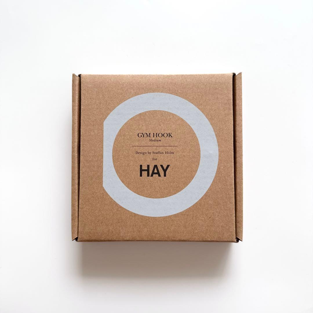 【匿名配送】HAY 廃盤 希少 ジムフック M グレー インテリア