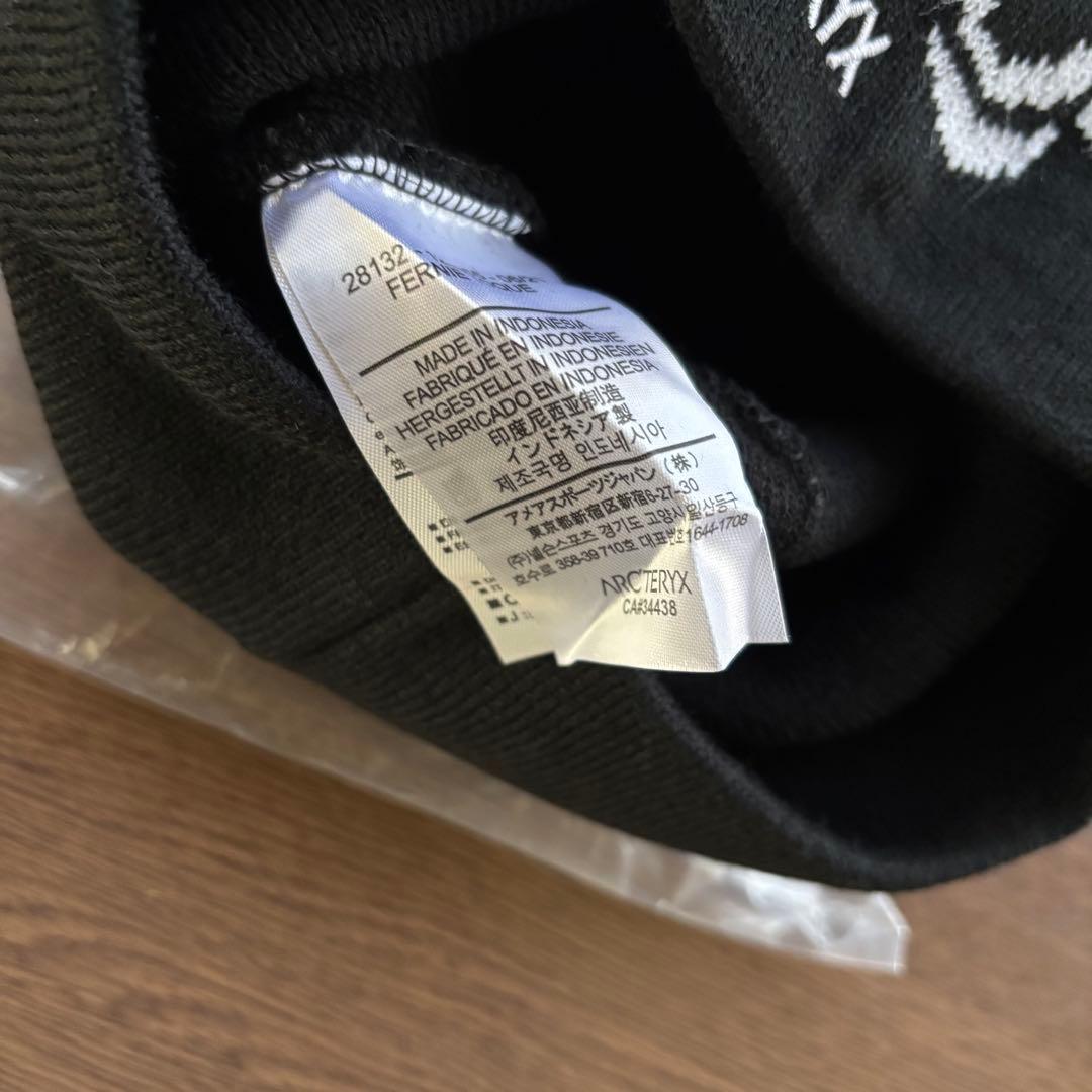 【アークテリクス】【新品】【良質】ARC'TERYX ニット帽　男女兼用ビーニー
