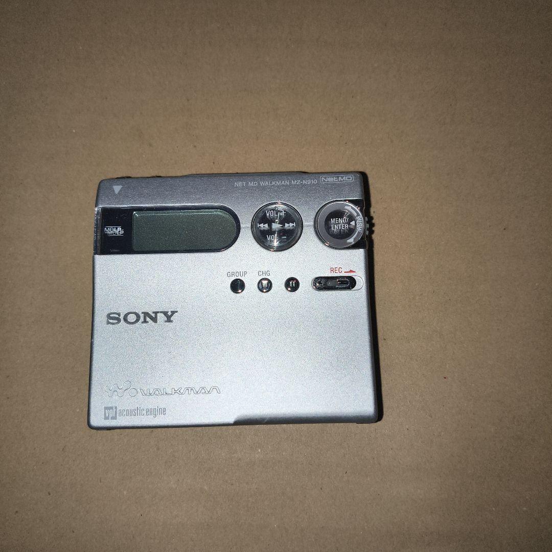 SONY MZ-N910 ポータブルMDプレーヤー