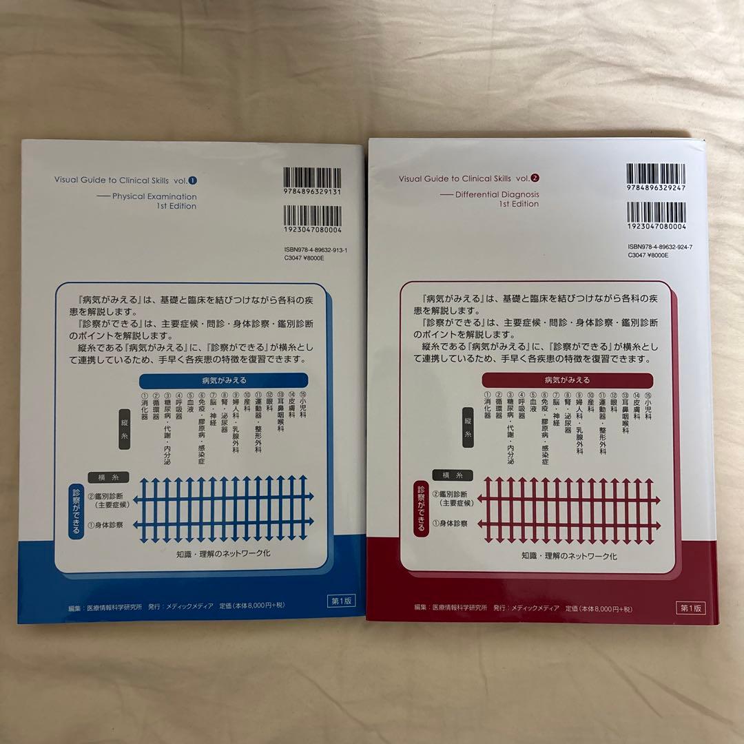 診察ができる vol.1 vol.2 2冊セット