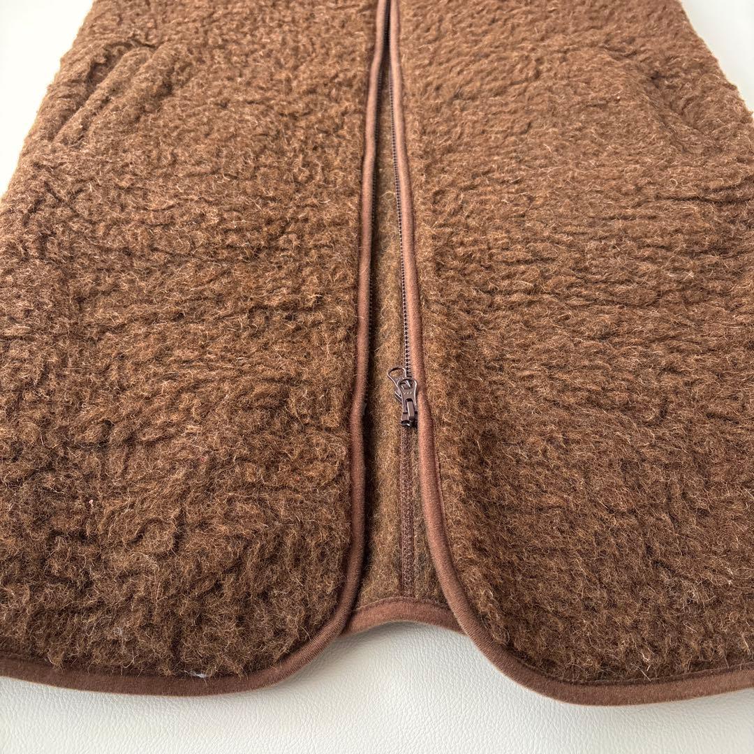 美品　COLDBREAKER RELUME ボア　ロングベスト　ボアジャケット