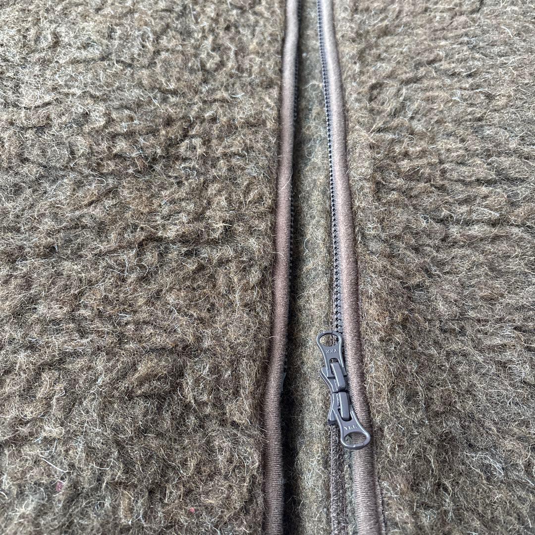 美品　COLDBREAKER RELUME ボア　ロングベスト　ボアジャケット