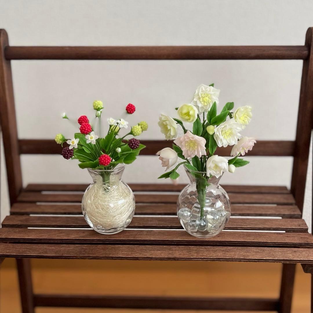 専用ミニアレンジ9種　クレイフラワー