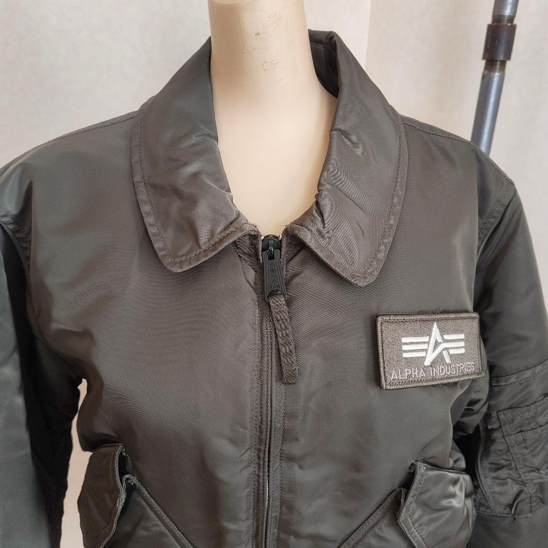 ALPHA /アルファ　フライトジャケット CWU-45CP M グレー