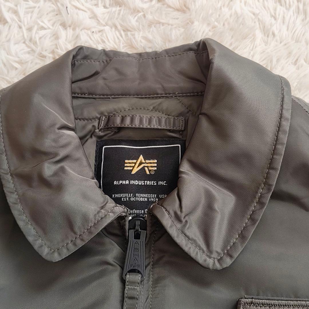 ALPHA /アルファ　フライトジャケット CWU-45CP M グレー
