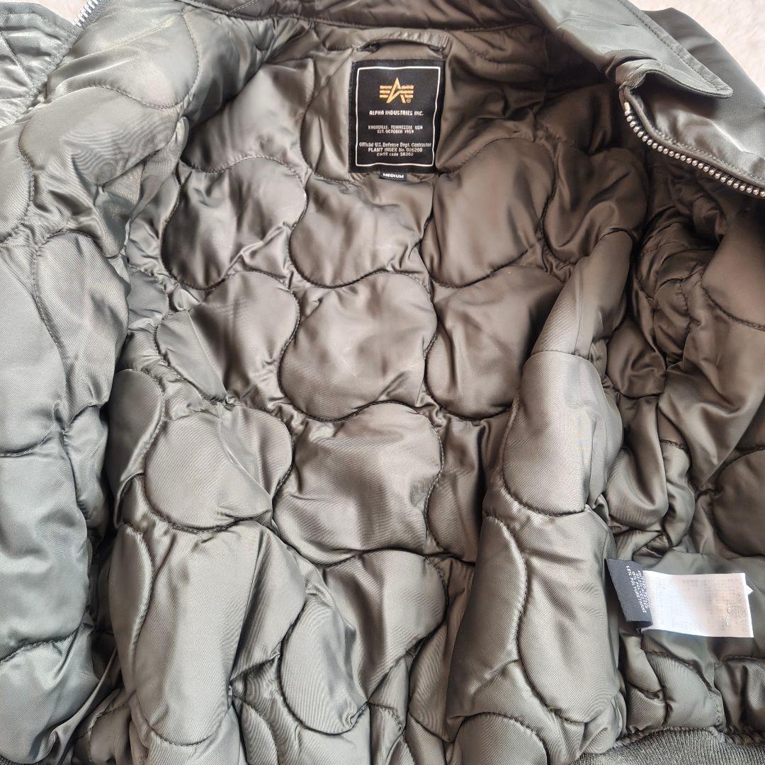 ALPHA /アルファ　フライトジャケット CWU-45CP M グレー