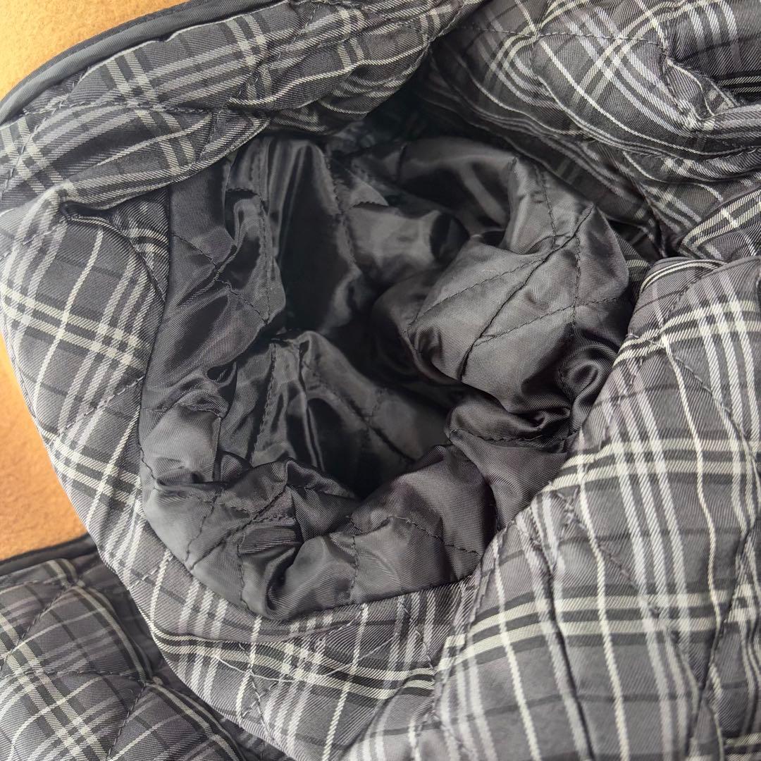 ヴィンテージ バーバリーブラックレーベル ダッフルコート フード付き 2way