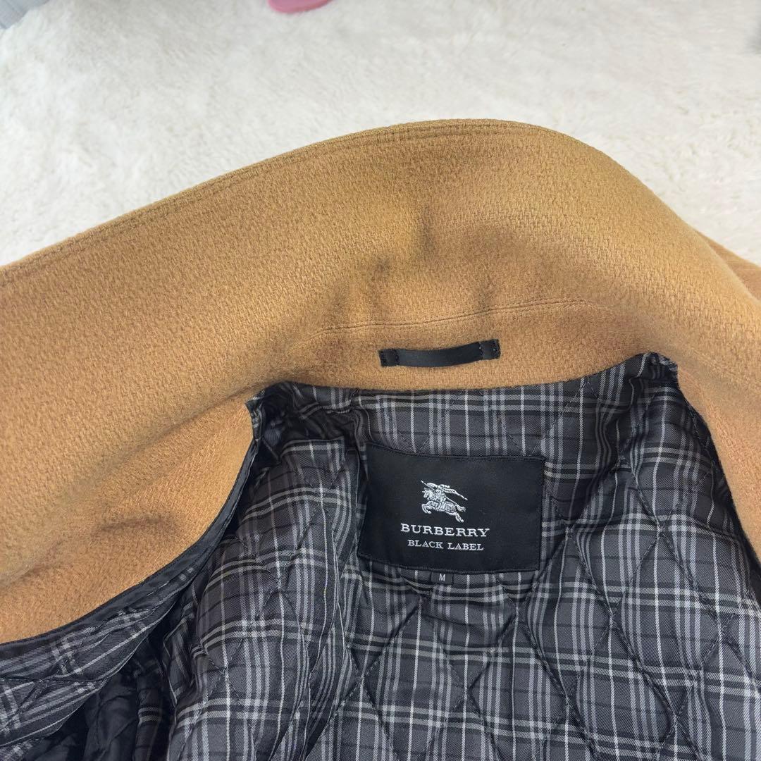 ヴィンテージ バーバリーブラックレーベル ダッフルコート フード付き 2way
