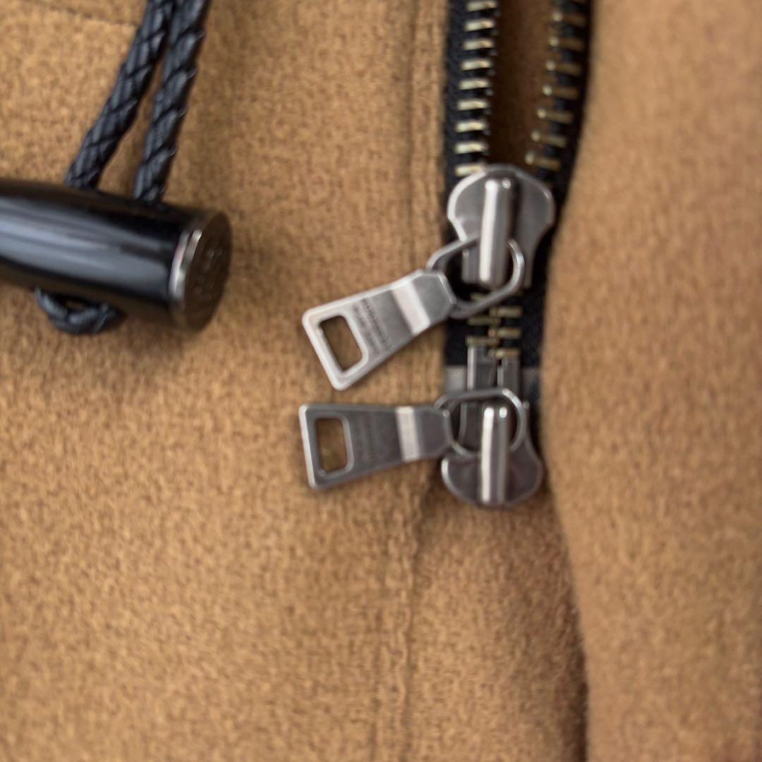 ヴィンテージ バーバリーブラックレーベル ダッフルコート フード付き 2way