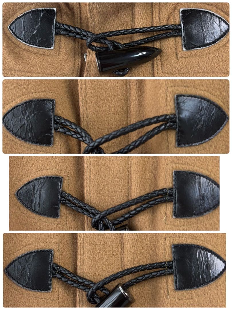 ヴィンテージ バーバリーブラックレーベル ダッフルコート フード付き 2way