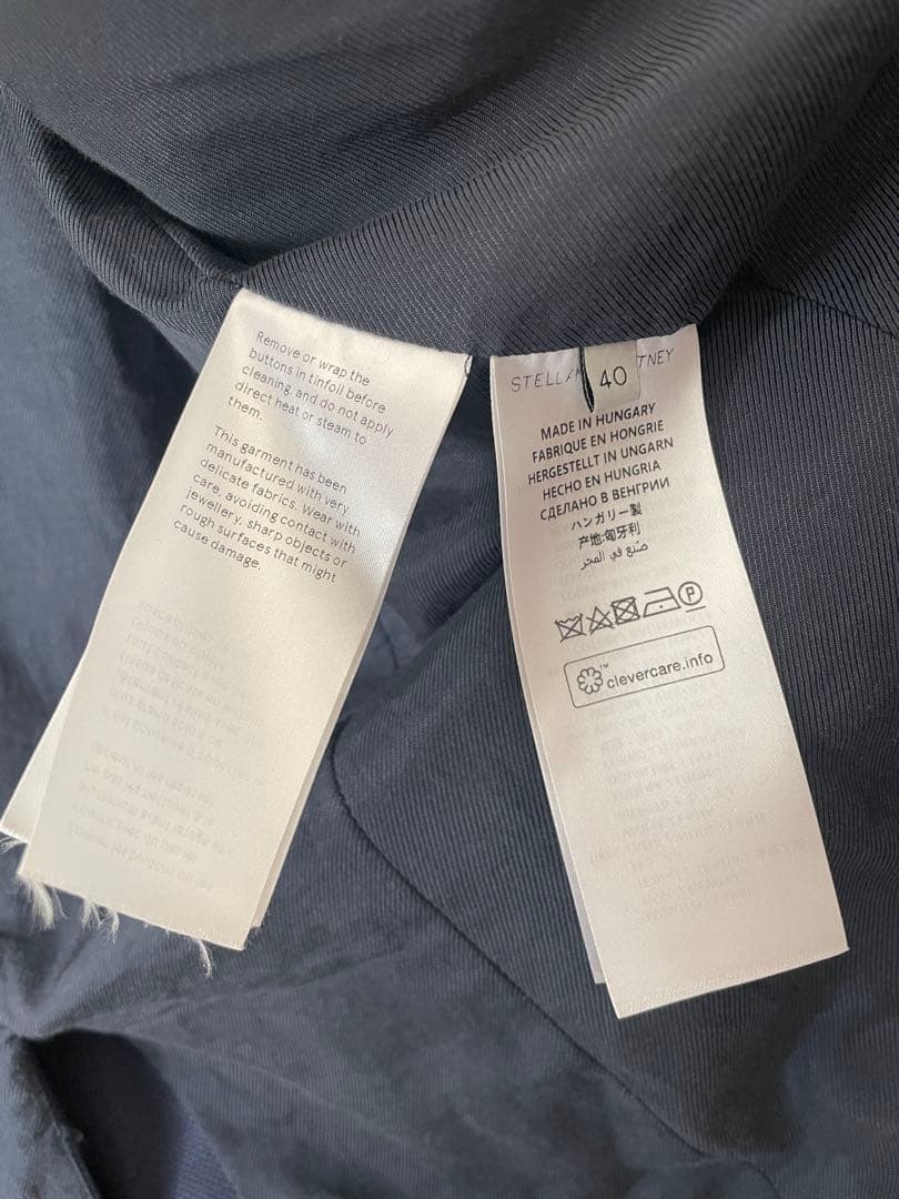 ステラマッカートニー　テーラードジャケット　stellamccartney