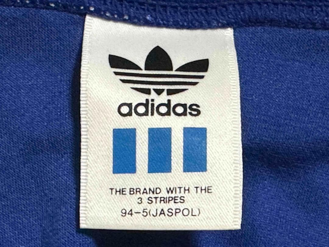 adidas 青 Vネック ピステ 10番