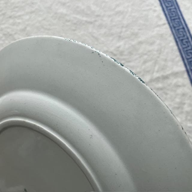 希少美品◆クレイユモントロー鈴蘭プレート金彩＃サルグミンヌジアンショワジールロワ