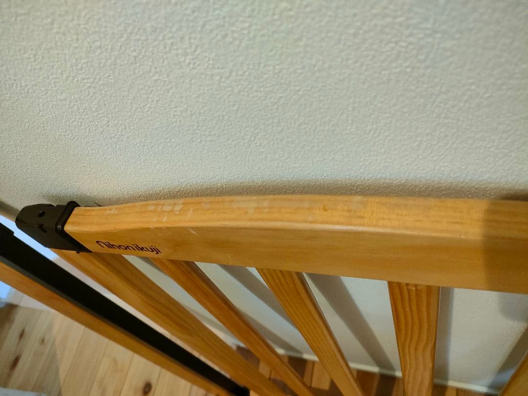 日本育児 おくだけドアーズ Woody Ⅱ Lサイズ 木製 自立式 ベビーゲート