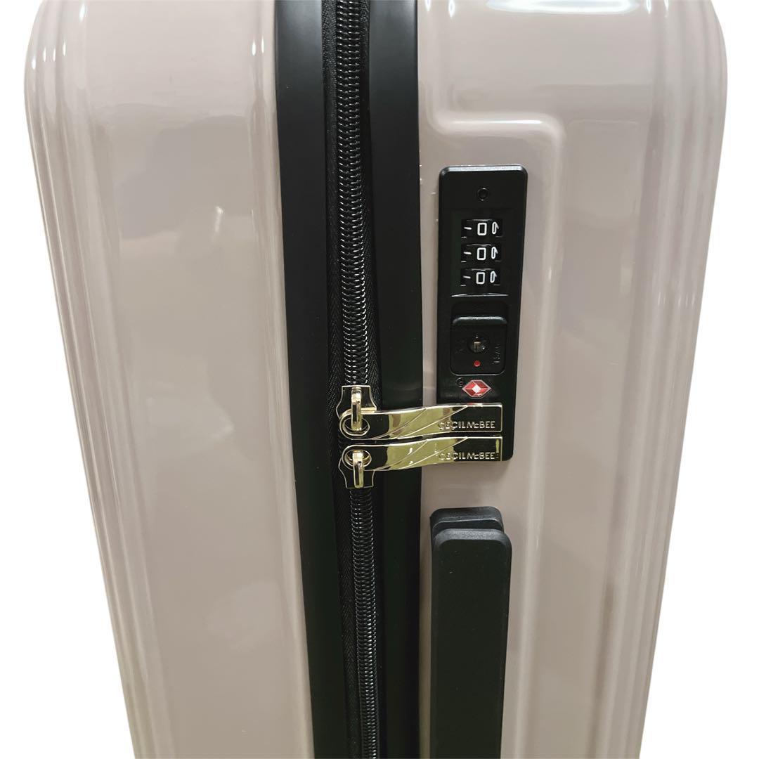 新品　セシルマクビー　スーツケース　機内持ち込み可　S 旅行　TSAロック