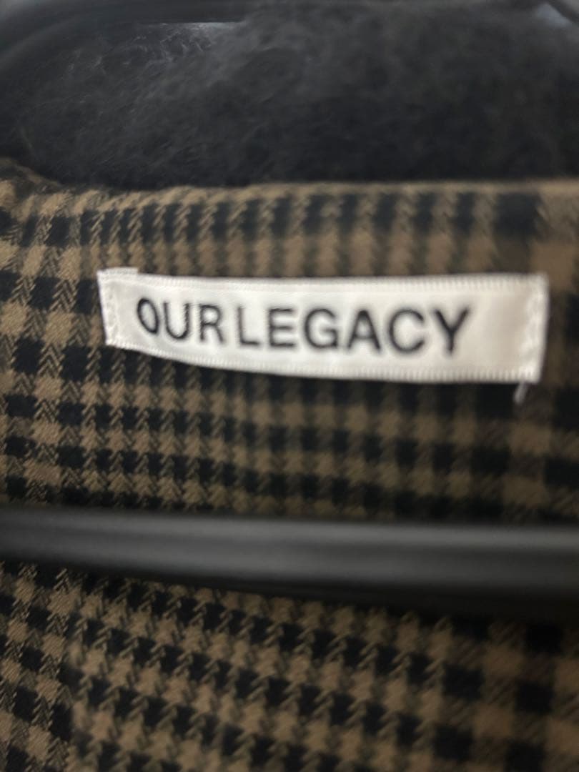 OUR LEGACY ブラック ダッフルコート 大幅値下げ中