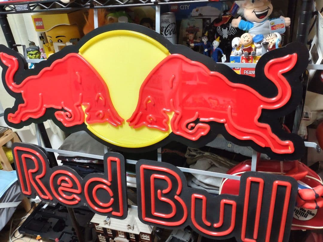 【Red Bull】 【ネオン管風LEDサインボード】 【アメリカンインテリア】