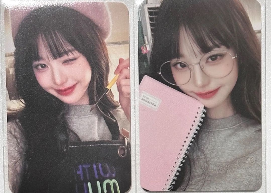 IVE I'VE MINE withmuu2ラキドロ 特典トレカ ウォニョン①②