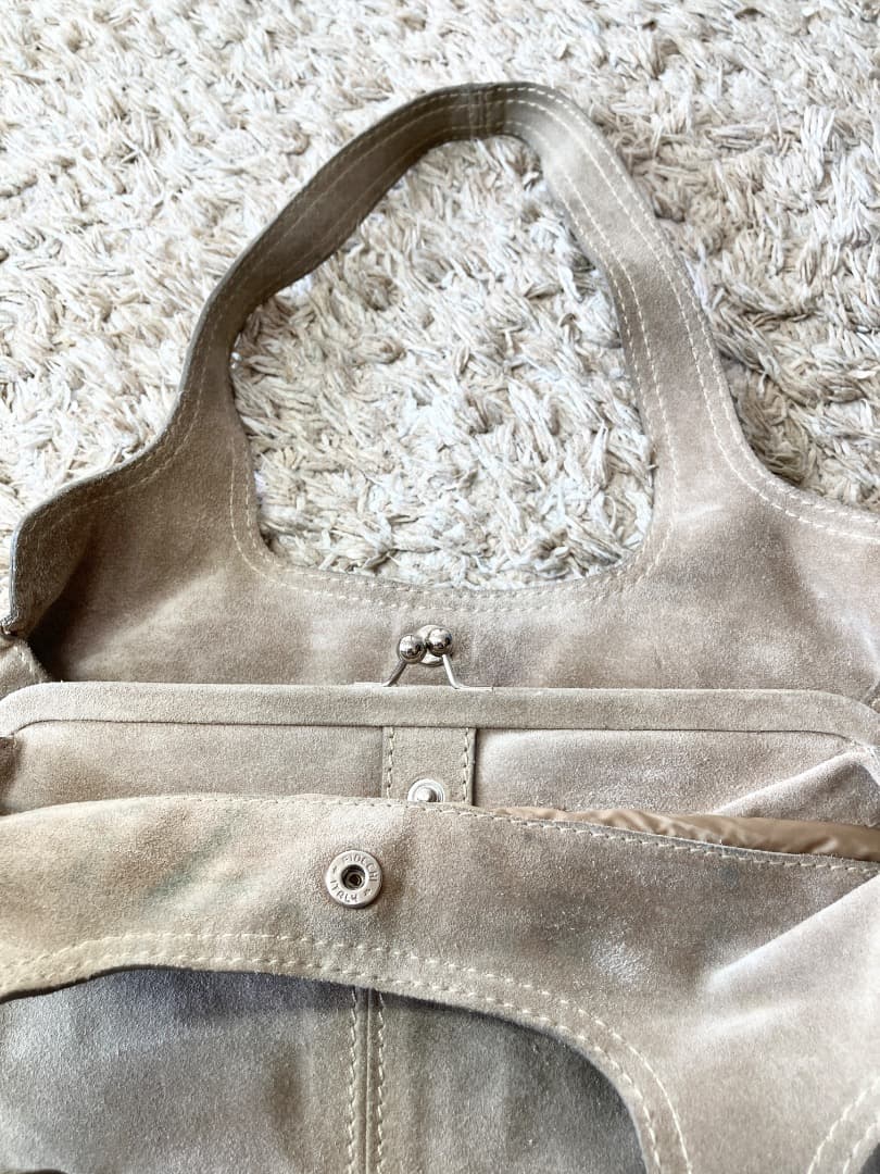 miu miu Vintage ミュウミュウ スウェード レザー バッグ