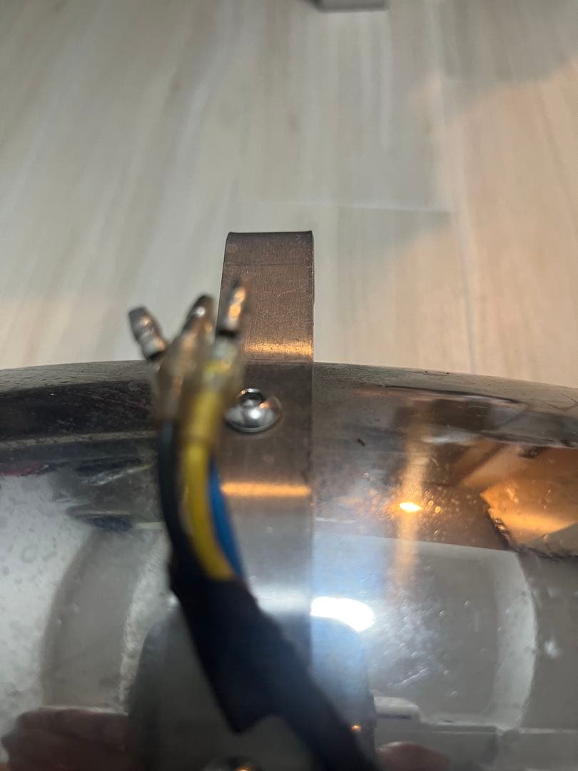 SR400リアフェンダー　wnテールランプ付きナンバーステー付き