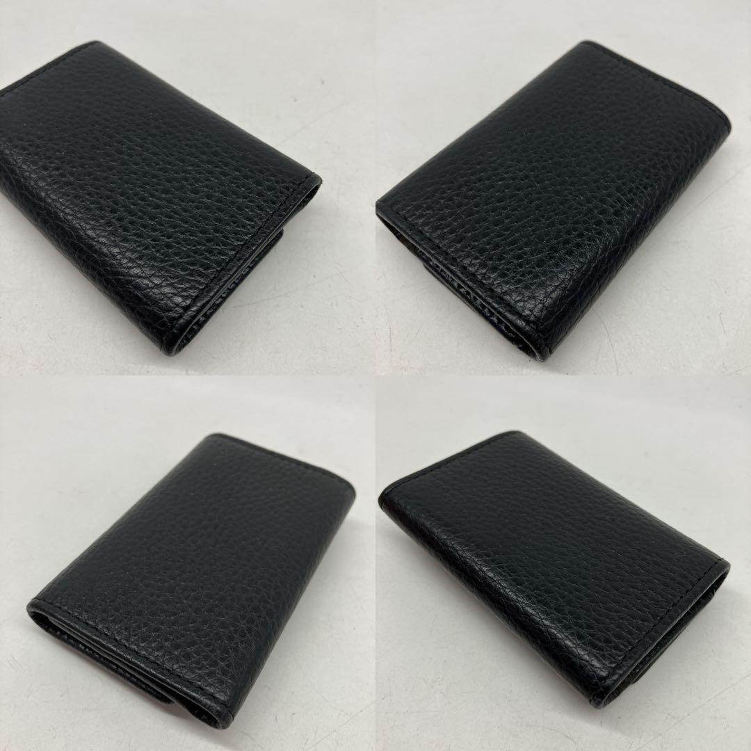 AS2516 GUCCI GCマーモントレザー　6連キーケース