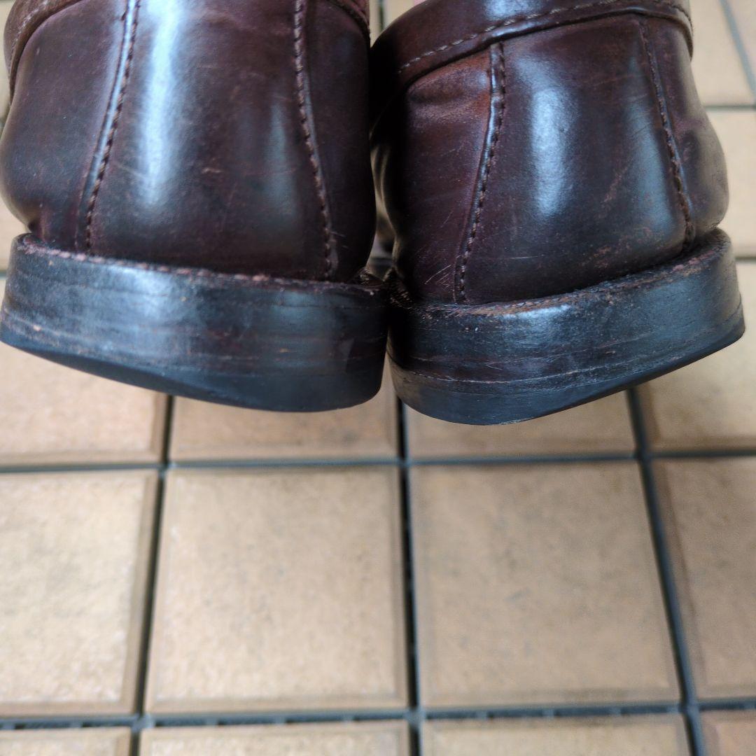 Alden 986 コードバン バーガンディ 7D ペニーローファー USA製