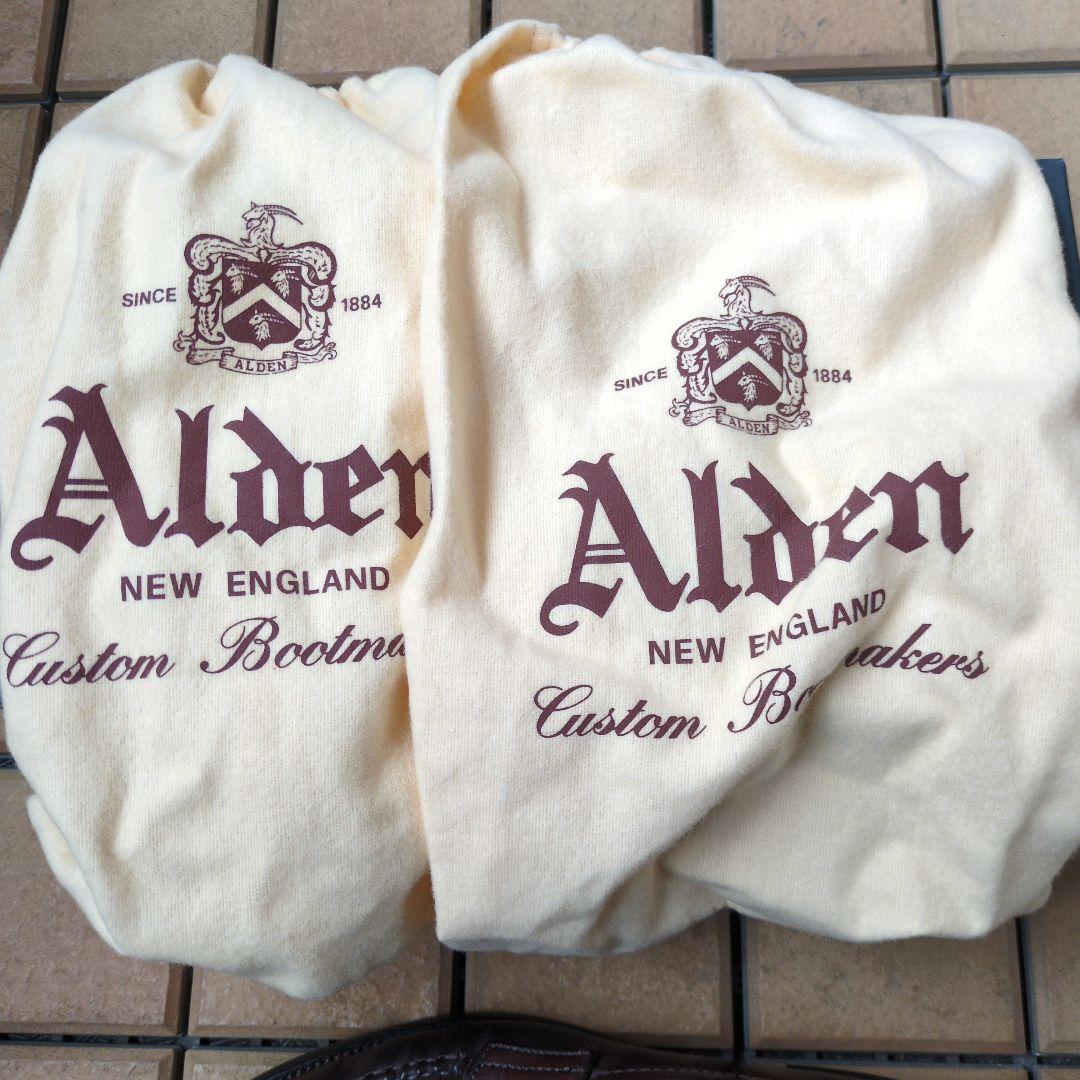 Alden 986 コードバン バーガンディ 7D ペニーローファー USA製