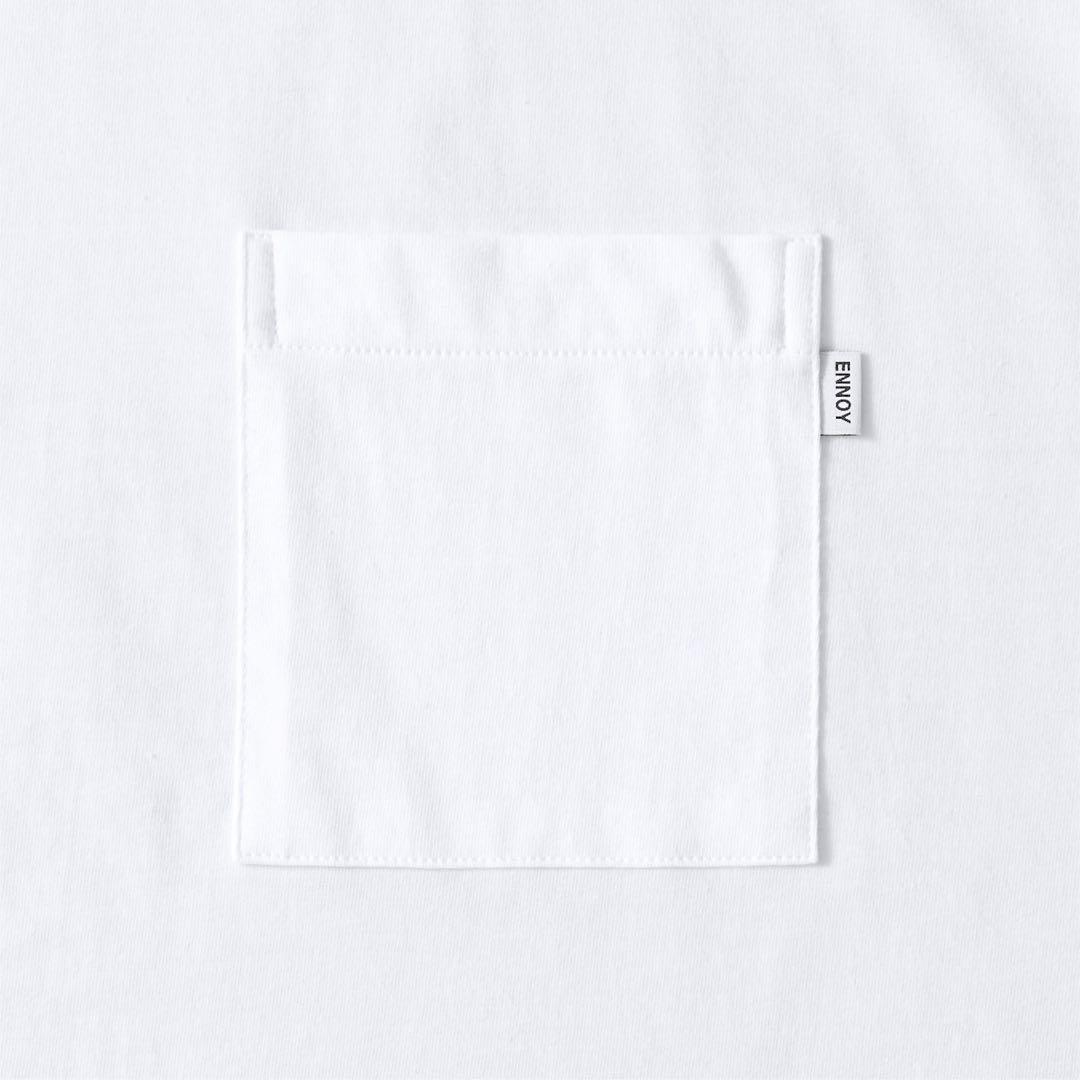 トップス XL ennoy POCKET & CREW 2PACK LS T-SHIRTS