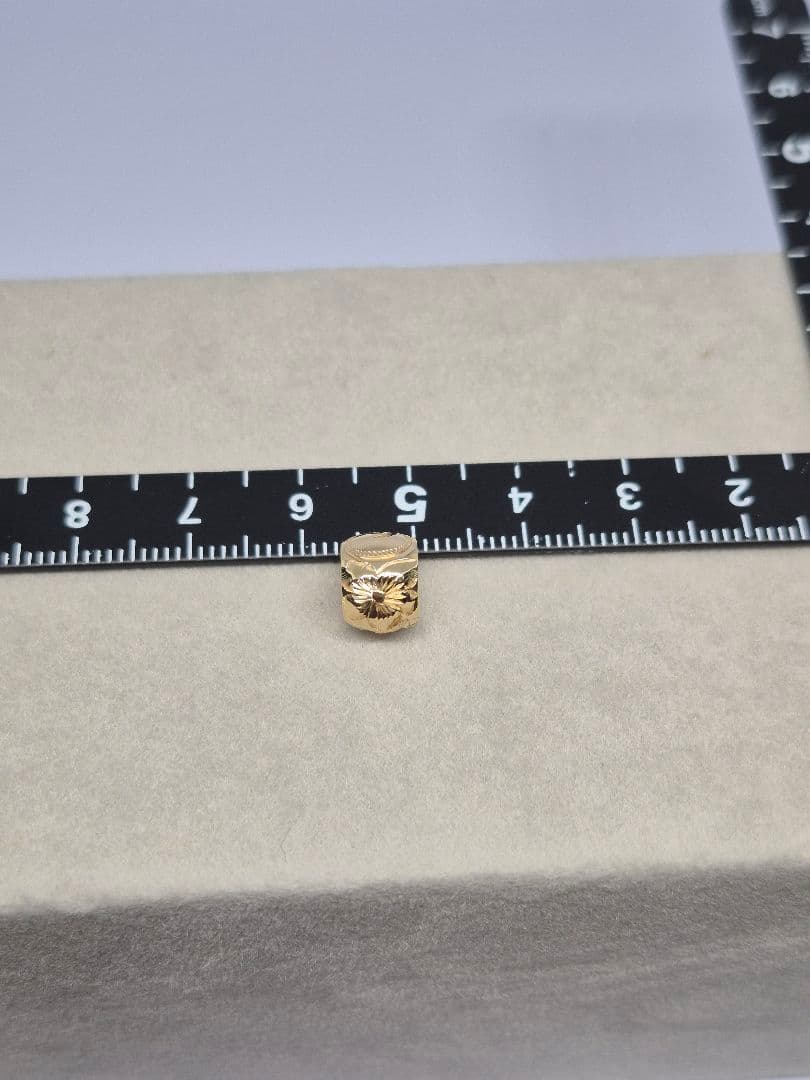 K14 ハワイアンジュエリートップ 円筒型 約2.0g 即日発送 送料無料