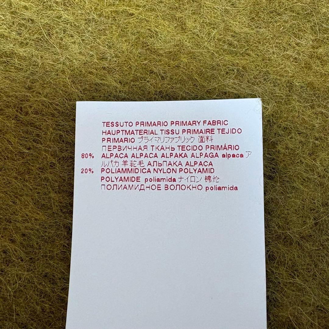 新品未使用✨️マルニ フリンジマフラー アルパカ80% イタリア製 2022製