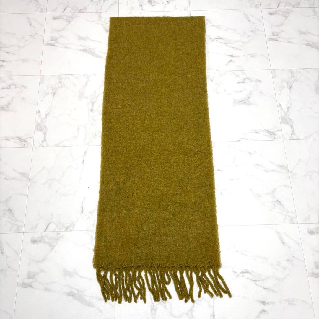 新品未使用✨️マルニ フリンジマフラー アルパカ80% イタリア製 2022製