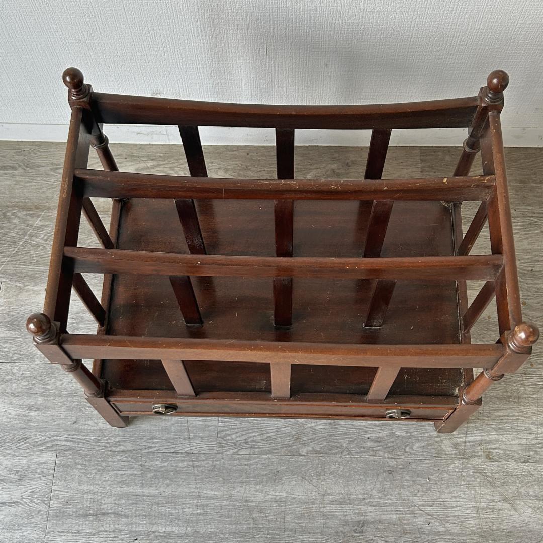 イギリス アンティーク 家具 マガジンラック 1960年頃 721A
