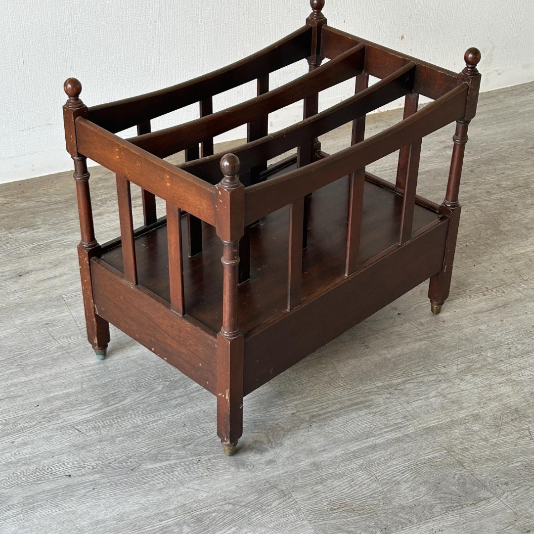 イギリス アンティーク 家具 マガジンラック 1960年頃 721A