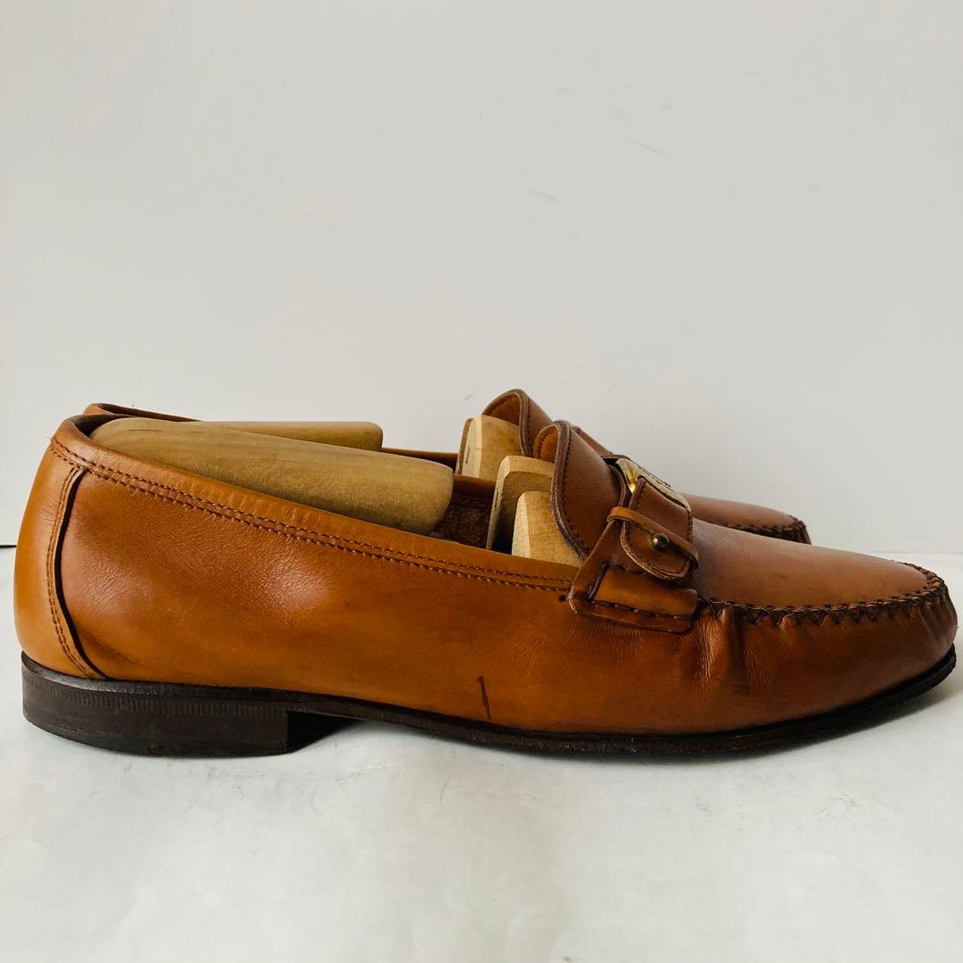 サルバトーレ フェラガモ 茶色 ローファー 26.5cm 除菌・消臭済み