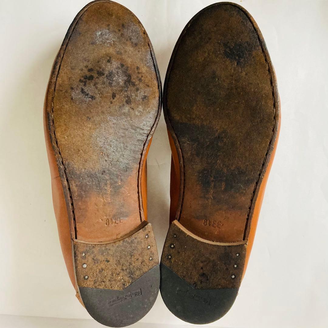 サルバトーレ フェラガモ 茶色 ローファー 26.5cm 除菌・消臭済み