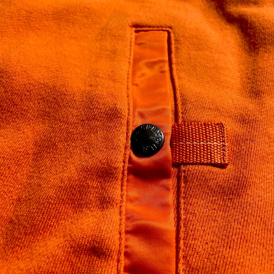 希少✨️ AVIREX MA-1 オレンジ XL ワッペン 刺繍 ブルゾン