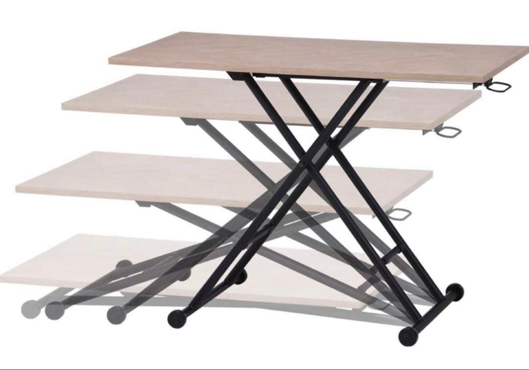 昇降式テーブル