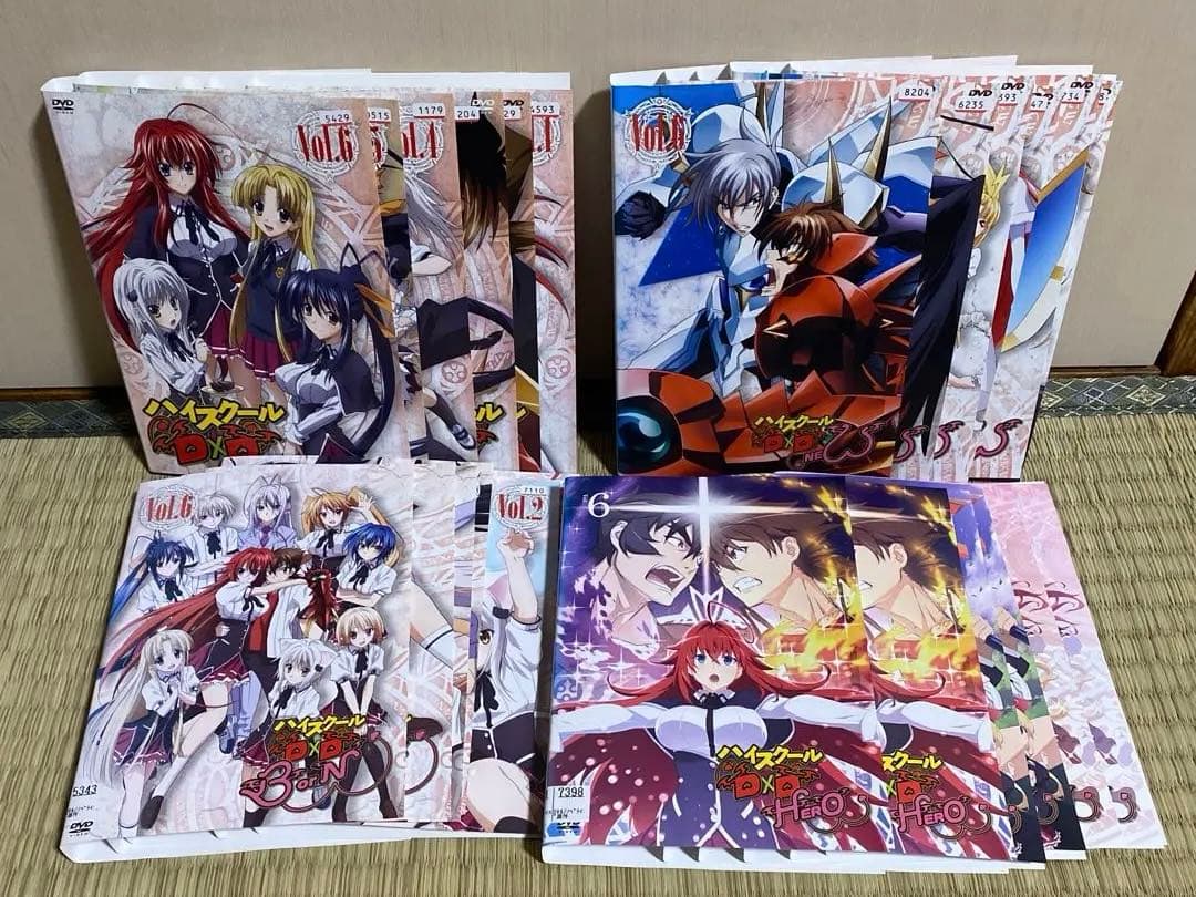 ハイスクールD×D 1期~4期 レンタル落ちアニメ dvd 全巻セット