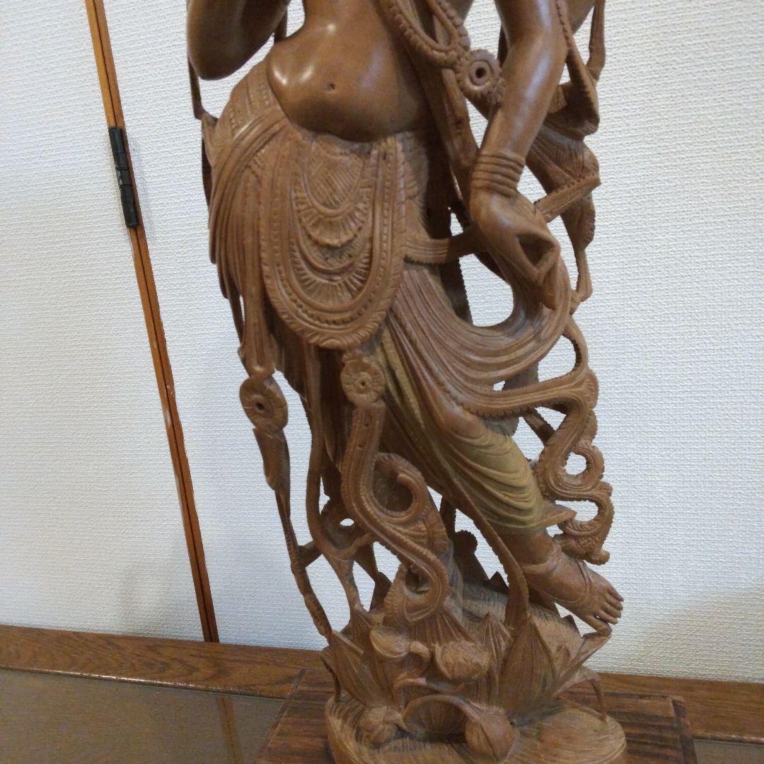 ふ*き様 木製仏像