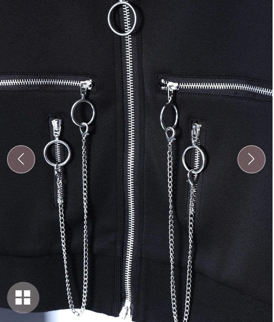 【新品】セーラーカラーフロントZIPジャージ  Amiligeのセーラーカラー