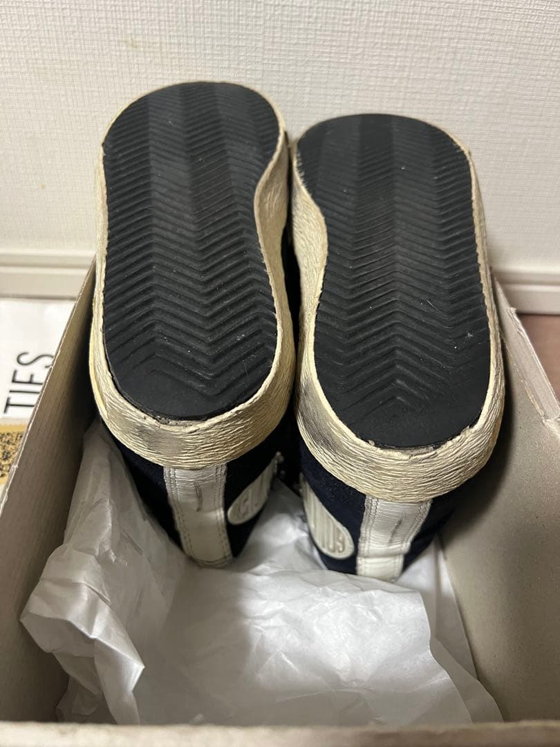 GGDB francy ネイビー ハイカットスニーカー