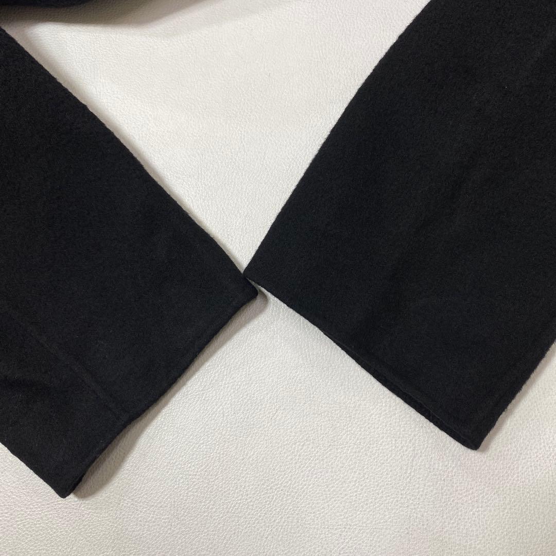 THE CLASSE DoCLASSE カシミヤ混ウールリバー・コート 9 黒