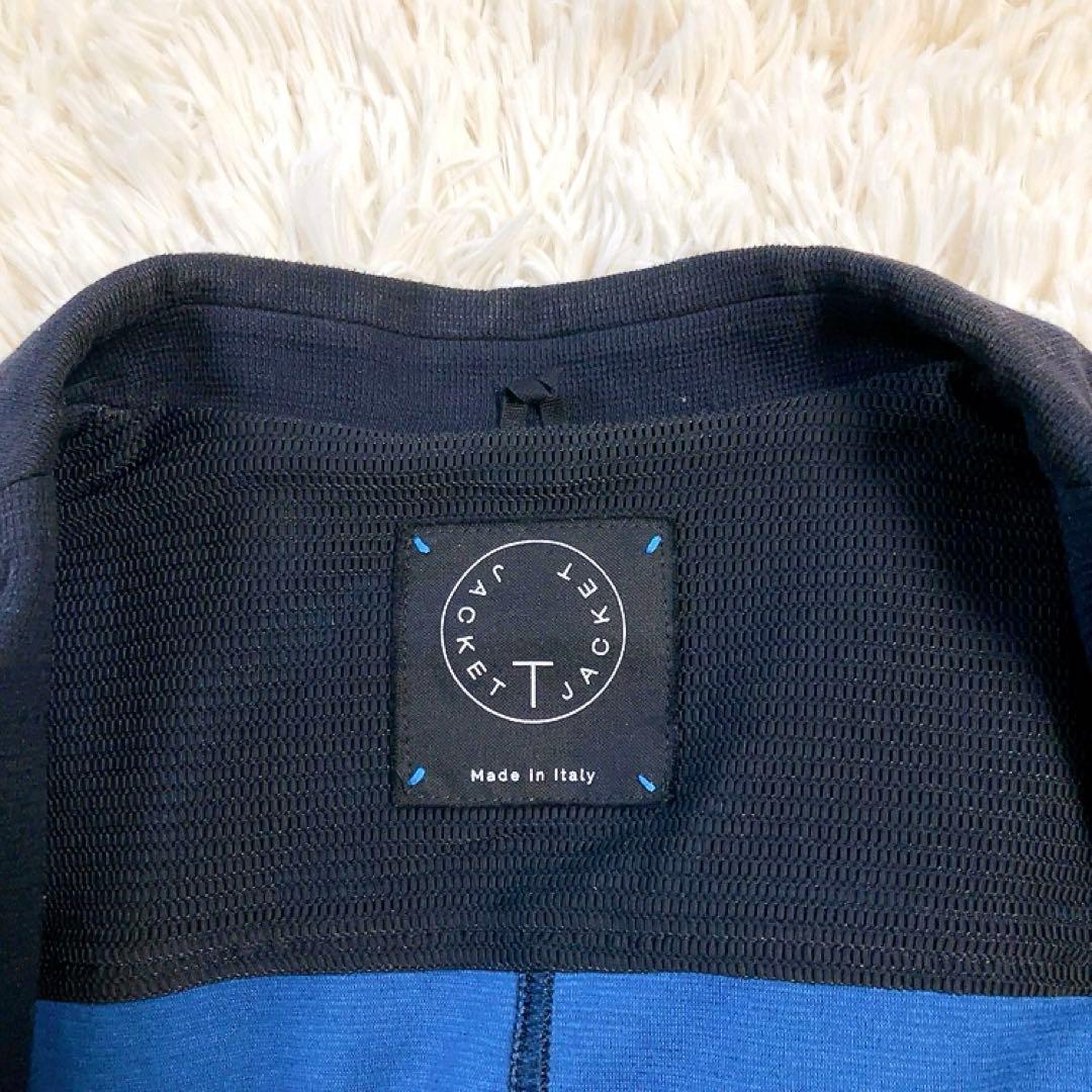 【ストレッチ】T-JACKET　スーツセットアップ　M　ネイビー