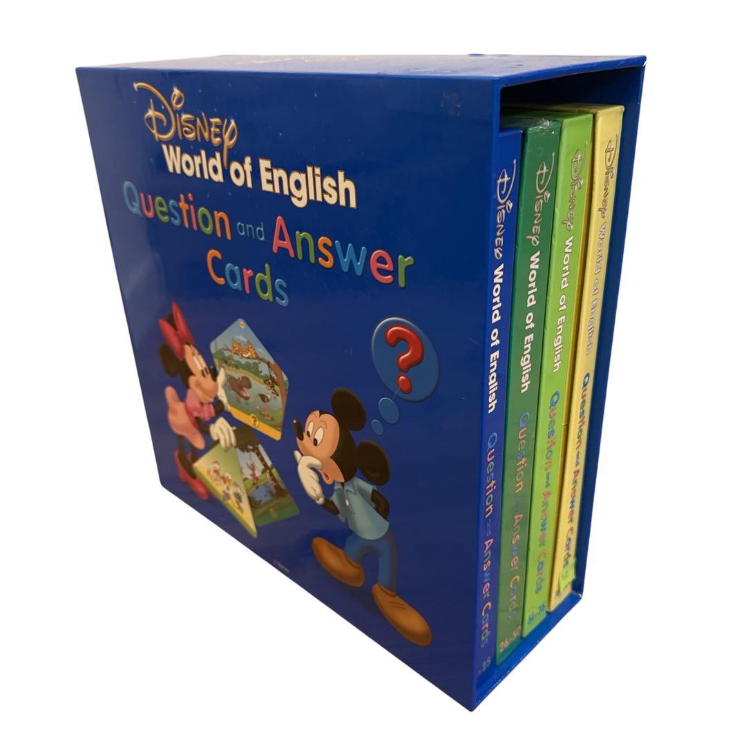 Q&Aカード　最新版　ディズニー英語　DWE　【未開封あり】