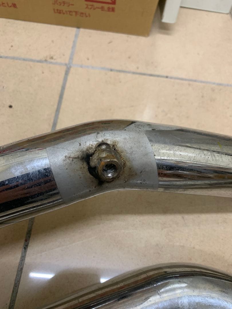 ハーレー ショベル、FXSローライダー1980年 2インチドラックパイプ